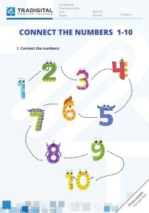 2.1. Connect the numbers 1-10